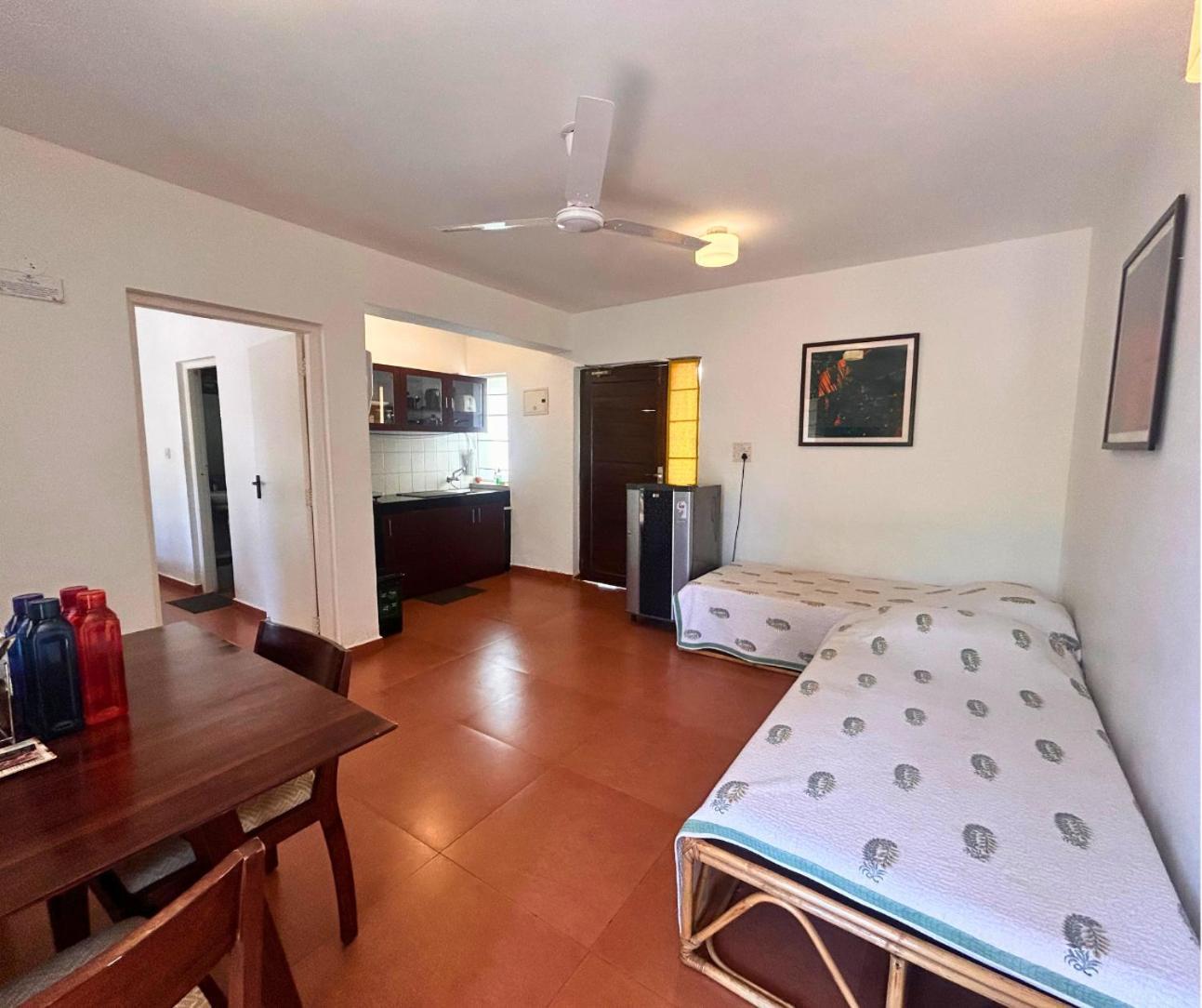 Jungle Hut-Annabelle'S Beach Apartments At Bernard Simao,Calangute,Goa Candolim Exterior foto